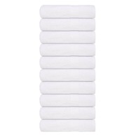 Ručnici za tuširanje 10 kom bijeli 70x140 cm 360 gsm 100% pamuk