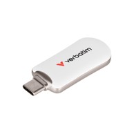 VERBATIM USB memorija Plectra 64GB USB-C, bijela