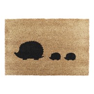 ARTSY DOORMATS Otirač od kokosovih vlakana 40x60 cm Hedgehog Family