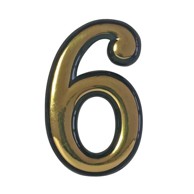 Oznaka kućnog broja BROJ 6