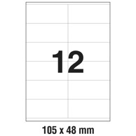 ZWECKFORM Etikete ILK, 105 x 48 mm, 100 listova