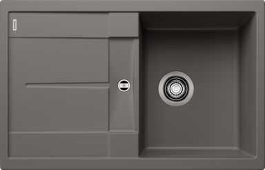 BLANCO Sudoper METRA 45 S SILGRANIT, vulkan siva