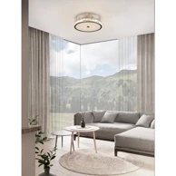 NOVA LUCE Plafonska  svjetiljka Barok G9, IP20 NL9006058, matt crna