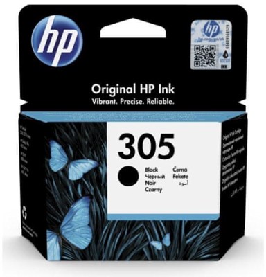 HP Tinta za printer 305 Instant Ink, crna, 120 stranica (3YM61AE)