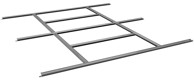 ROJAPLAST Podna konstrukcija za kuću AVE H 172,4x179,6 cm