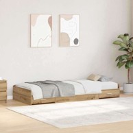 Krevet s uzglavljem, 100x200 cm, 