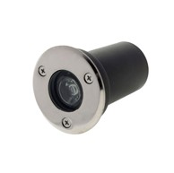 LED vanjski ugradbeni spotlight, 1W, IP65, toplo bijela