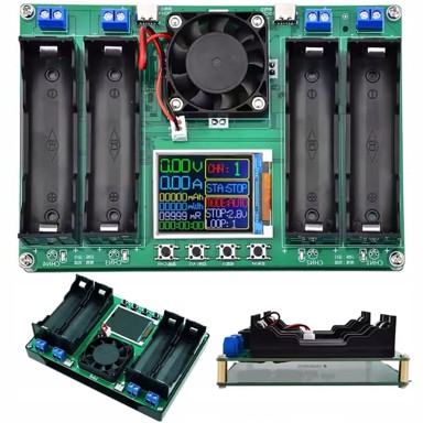 VOLTCHECK Pro 4xUSB-C tester i punjač za 18650 Li-Ion ćelije