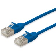 EQUIP Patch kabel Cat 6A F/FTP, 1 m, plavi