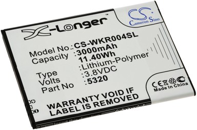 Baterija za  Smartphone Wiko Ridge Fab / Typ 5320B