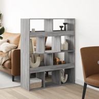 Sobna pregrada boja hrasta 100x33x125,5 cm konstruirano drvo