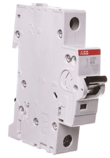 ABB Automatski osigurač S201-B6, krivulja B, 1P, 6 A, 6 kA