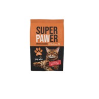 SUPER PAWER Hrana za mačke SUHA PILETINA, 1 kg