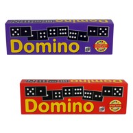 Domino klasični set od 28 pločica, crni