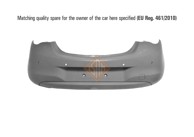 ISAM Zadnji branik Opel Corsa E 14-, senzori 4X