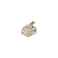 TRANSMEDIA Western RJ12 plug 6-6