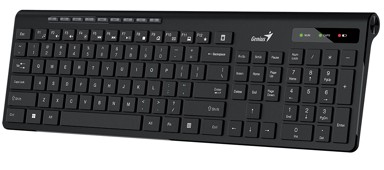 GENIUS Bežična tipkovnica SlimStar 7230, crna