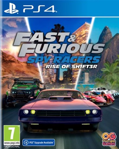 Igra za PS4: Fast & Furious: Spy Racers Rise of SH1FT3R