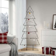 Božićno drvce metalno crno 180 cm