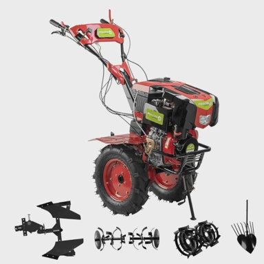 PRAKTIK Motokultivator, PG64911, 11 KS