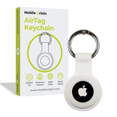 MOBILE ORIGIN Privjesak za ključeve za APPLE AirTag FRL-ATKC-WHT, bijeli