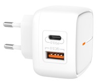 XO Punjač L60, USB-C, bijeli