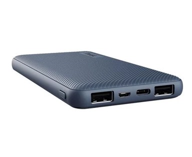 TRUST Powerbank prijenosni punjač Primo ECO, 10000 mAh, plavi