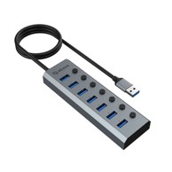 AKASA USB hub Connect 7 IPS AK-HB-21BKCM