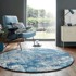 FLAIR RUGS Plavi okrugli tepih ø 160 cm Cocktail Wonderlust 