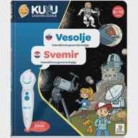 KUKU Interaktivna govorna knjiga Svemir (bez olovke)