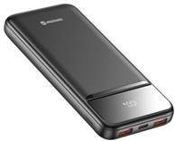 SWISSTEN Power bank Power Line II, 10000 mAh, crna