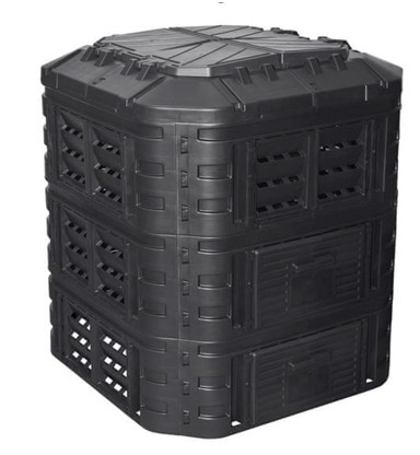 ROJAPLAST Modular komposter, 860 l, crni