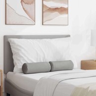 Valjkasti jastučići set 2 kom Ø15×40 cm tkanina, oblačnosivi