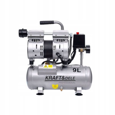 KRAFT&DELE bezuljni kompresor 9 l, 550 W, 8 bar, 155 l/min, KW1384