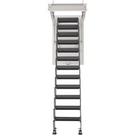 VEVOR Sklopive ljestve za tavan E2-12, 98 x 69 x 44 cm, čelik