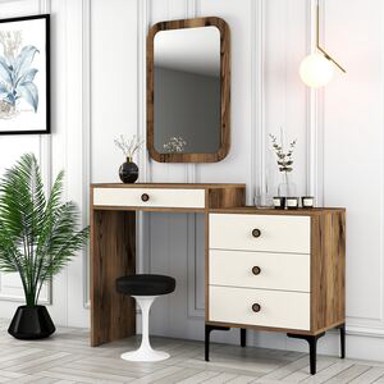 Ormar, Lizbon 547 - Walnut, krem