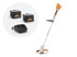 STIHL Trimer set FSA 57 BCD s AK 10 i AL 101