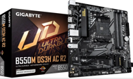 GIGABYTE Matična ploča B550M DS3H AC R2, AMD AM4, mATX