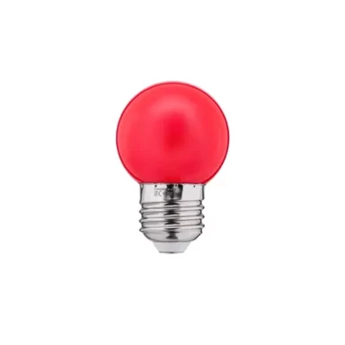 THORGEON LED žarulja u boji G45, 1W, 20 lm, 240V, PC, crvena