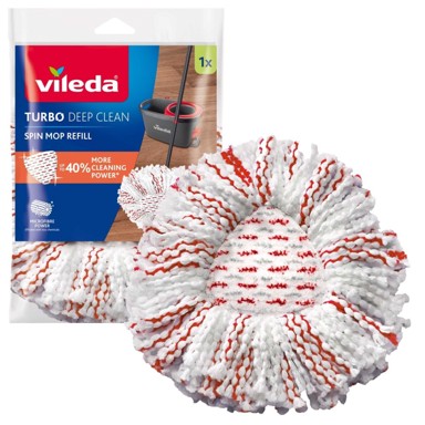 VILEDA Zamjenska krpa za rotacijski mop Turbo Deep Clean 1 kom