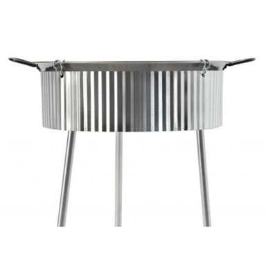 OPTIMGAS Vjetrobran za stalak za paellu, Ø 100 cm, lijevano željezo, siva