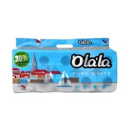 OLALA Toaletni papir Pure white troslojni 10/1
