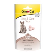 GIMCAT Poslastica za mačke Skin&Coat tabs 40 g