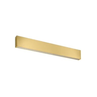 Zidna svjetiljka Box, 3087 lm, 3000 K, IP40, mjed