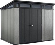 KETER Vrtna kućica Artisan 9x7, siva