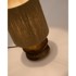 KAVE HOME Stolna lampa od masivnog bagrema u tamnoj prirodnoj boji (visina 43 cm) Kor 