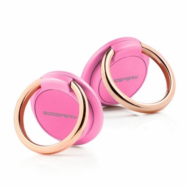 Držač za mobitel Mercury Ring Hotpink, ružičasto zlatna