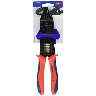 KNIPEX Kliješta za krimpanje, 240 mm, za kabelske ušice