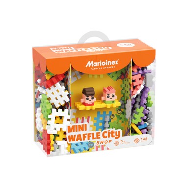 MARIOINEX Set Waffle kockica, dućan, 148 kom