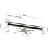 INLINE Nosač za projektor 23139A, 16 kg, crna